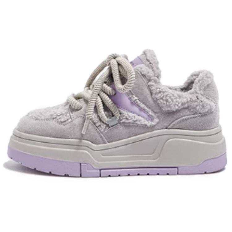 CAMEL Slip Resistant Cushioning Slip Resistant Cushioning Low top Skateboard Shoes Women's Purple