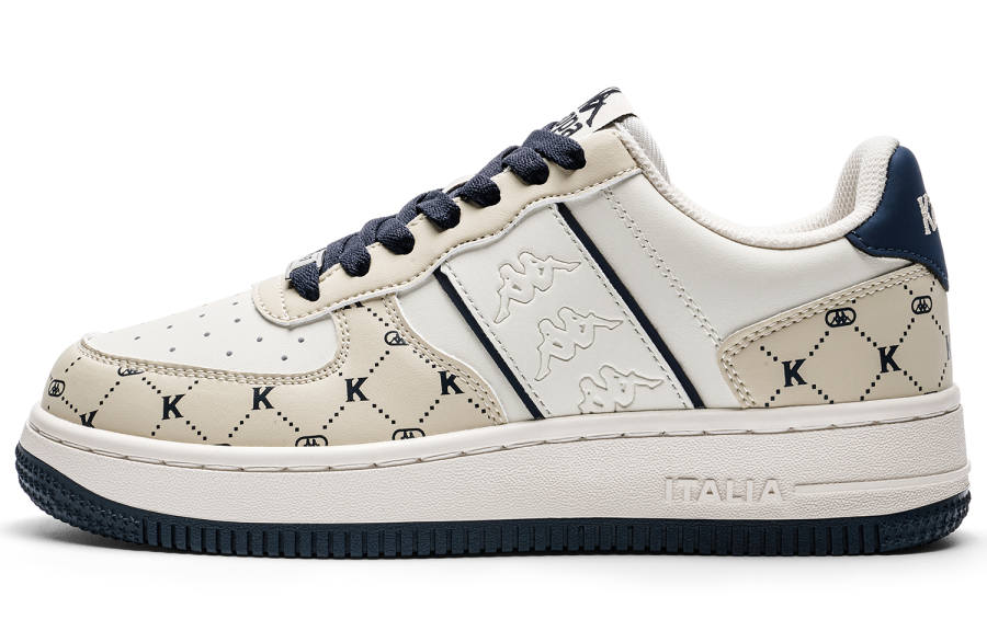 Kappa Floral Back to Back Height Increasing Abrasion Resistant Low top Skateboard Shoes Women's