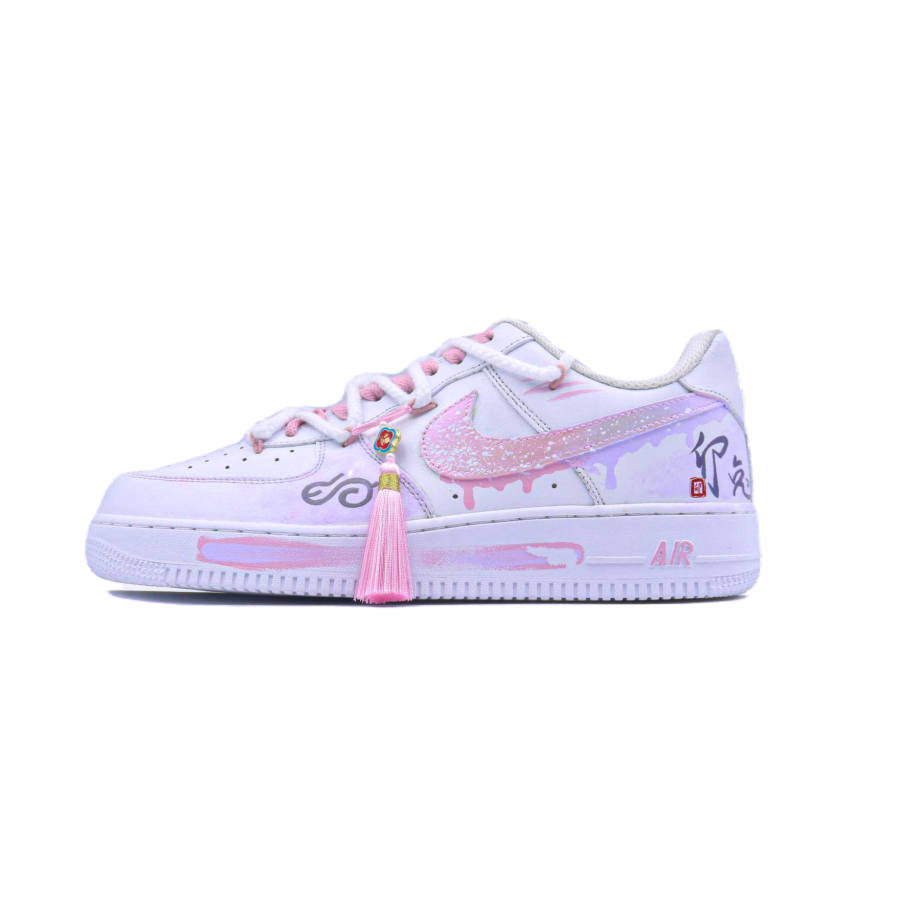 Nike Nike Air Force 1 Skateboard Shoes Unisex Low Top Pink