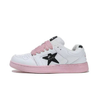 OVERLUCK Abrasion Resistant Lightweight Low top Casual Shoes Women's Cherry Blossom Pink Meow