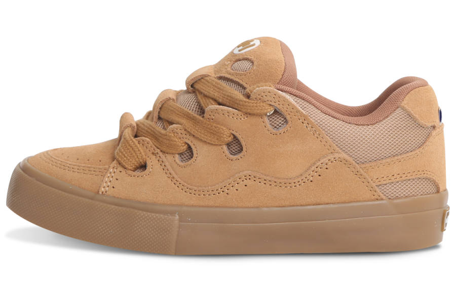 Ollieskate Slip Resistant Cushioning Abrasion Resistant Skateboard Shoes Unisex Wheat