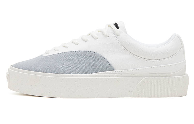 EQLZ EQUALIZER EQLZ EQUALIZER Fault Fabric Athleisure Low top Skateboard Shoes Unisex White Gray