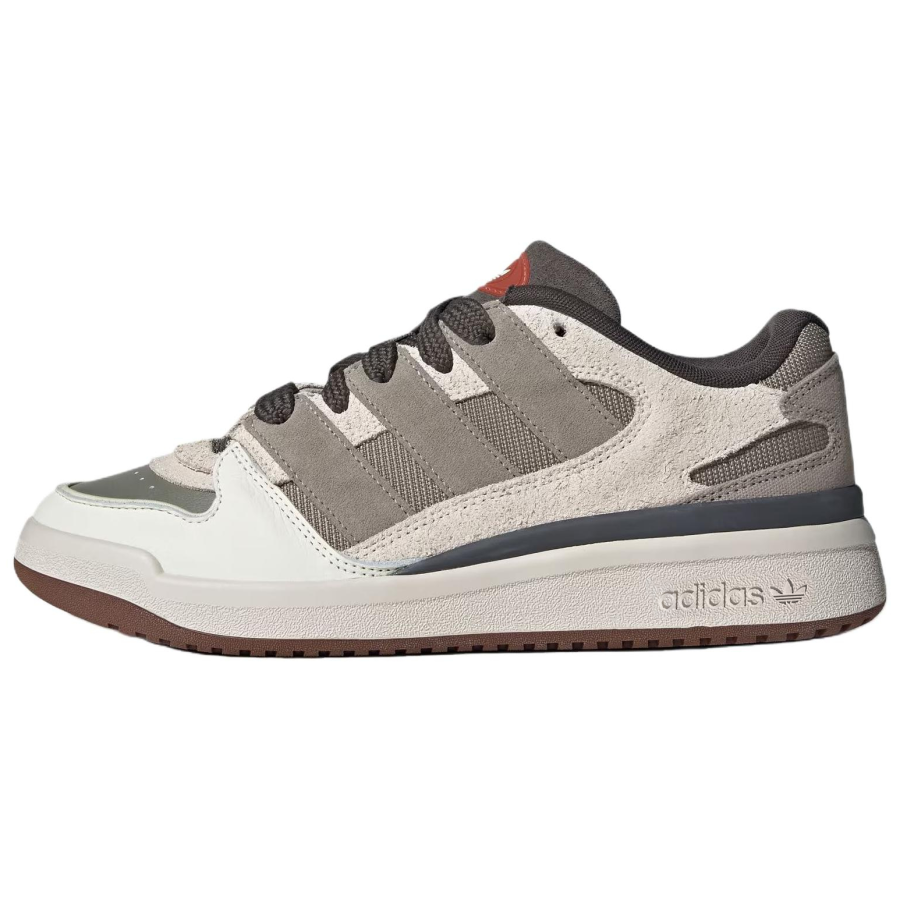 Adidas Originals FORUM PUFFED Skateboard Shoes Unisex Earth Umber