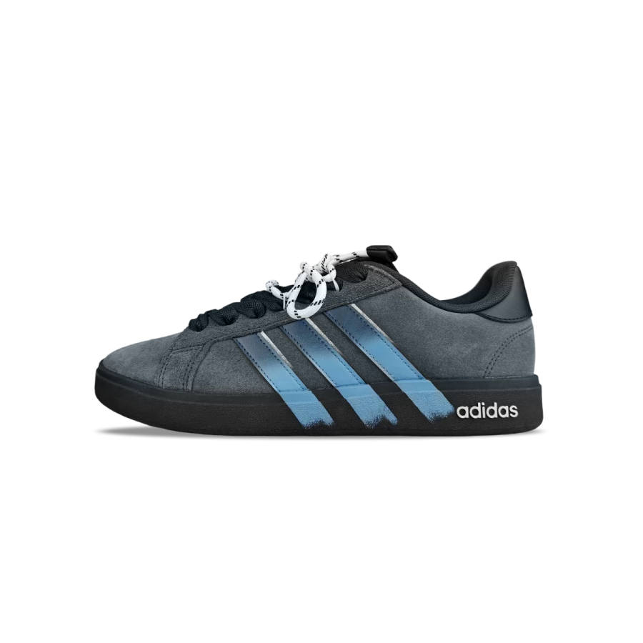 Adidas Adidas Grand Court Base 00s BNK Blue Night Galaxy Abrasion Resistant Abrasion Resistant Low top Skateboard Shoes Unisex