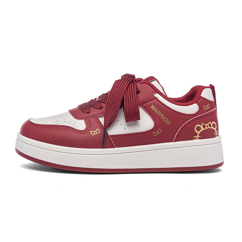 Warrior Abrasion Resistant Height Increasing Low top Skateboard Shoes Women's