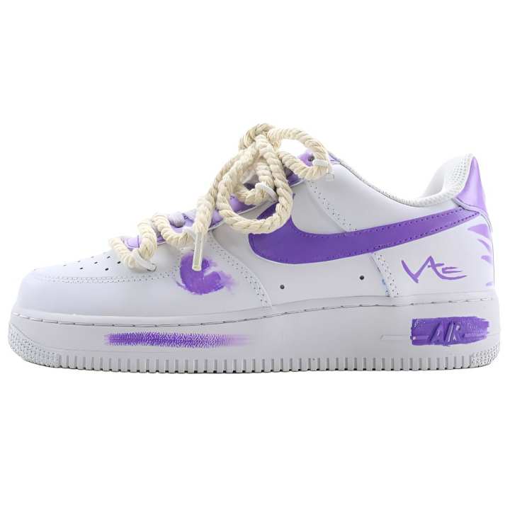 Nike Nike Air Force 1 Coverage Slip Resistant Coverage Slip Resistant Low top Skateboard Shoes Unisex White