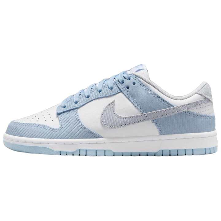 Nike Nike Dunk Slip Resistant Abrasion Resistant Low top Skateboard Shoes Unisex White Blue
