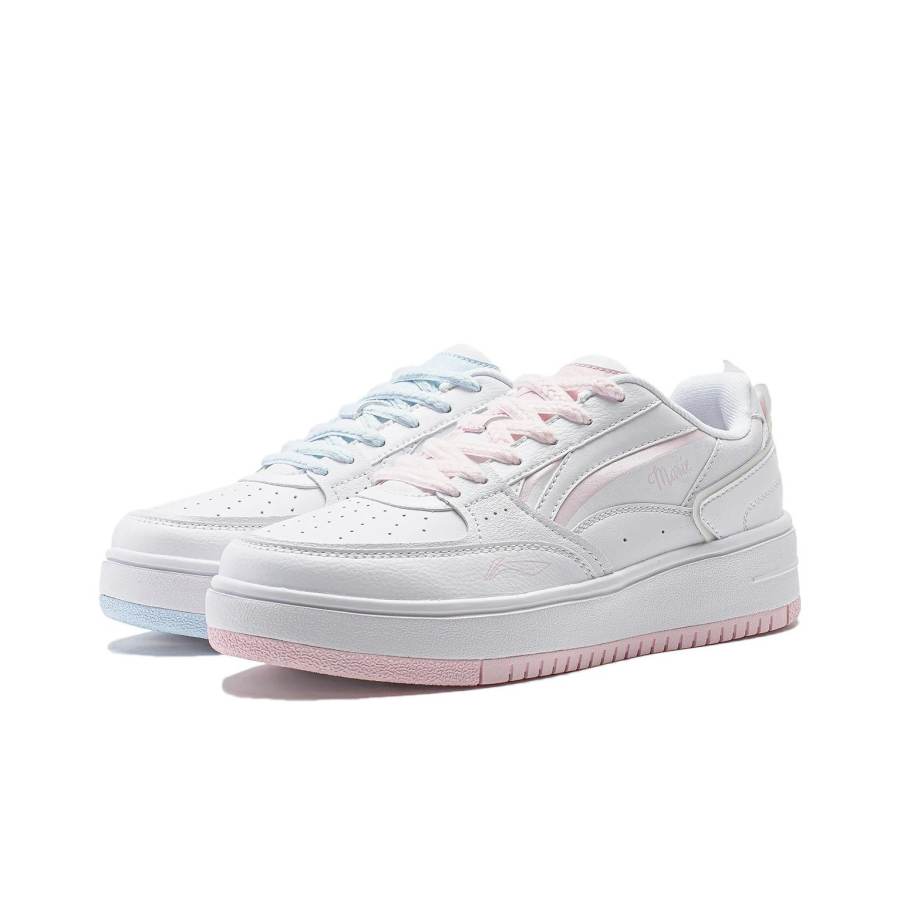 Li-Ning Li Ning LiNing X Disney Slip Resistant Cushioning Abrasion Resistant Lightweight Low top Skateboard Shoes Women's