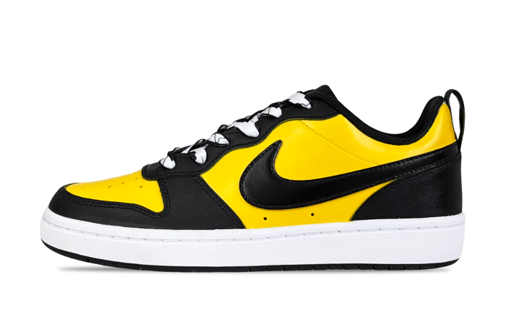 Nike Nike Court Borough Bumblebee Low top Skateboard Shoes GS Yellow Black