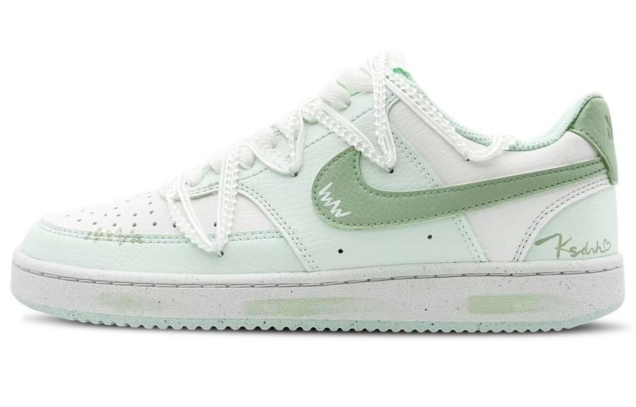 Nike Nike Court Vision Low Next Nature Matcha Aura Low top Skateboard Shoes Women's Green White