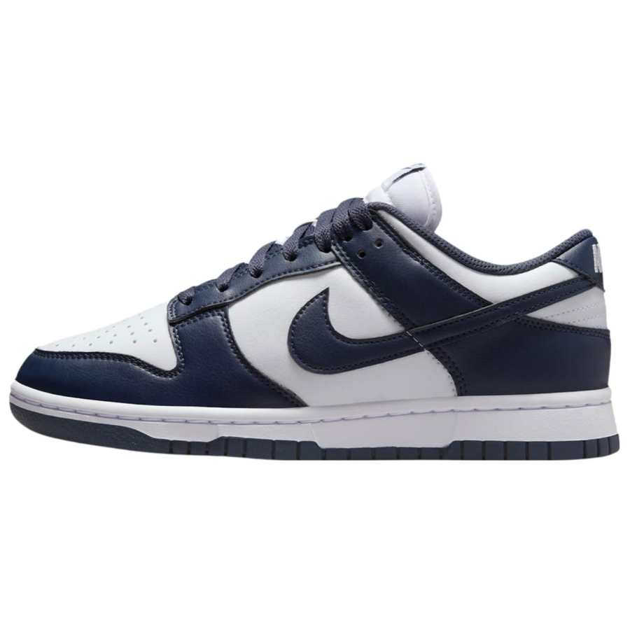 Nike Nike Dunk Abrasion Resistant Low top Skateboard Shoes Men's Marine Blue