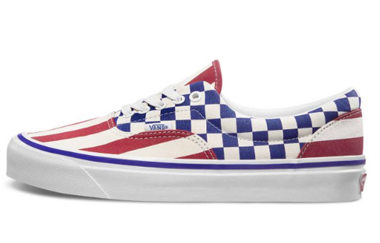 Vans Era Vans 95 Dx 'Red Stripes Blue Check'