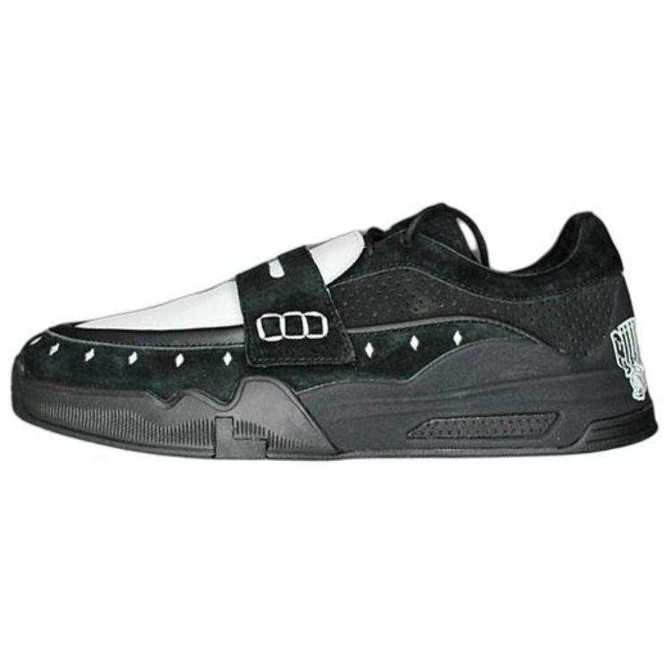 Li-Ning Li Ning Slip Resistant Abrasion Resistant Low top Skateboard Shoes Men's Black