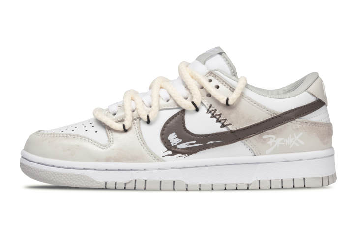 Nike Nike Dunk Si Li Ba, Linen Narrative Leather Abrasion Resistant Abrasion Resistant Low top Skateboard Shoes Women's