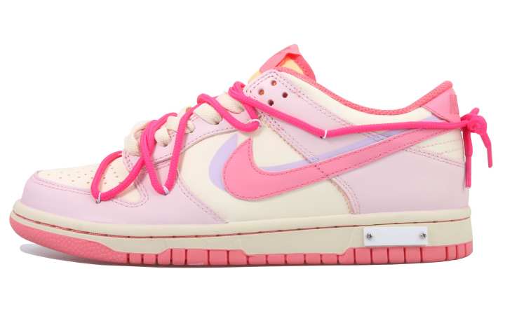 Nike Nike Dunk Low 'Rose Orange' Low top Skateboard Shoes Women's Pink Purple