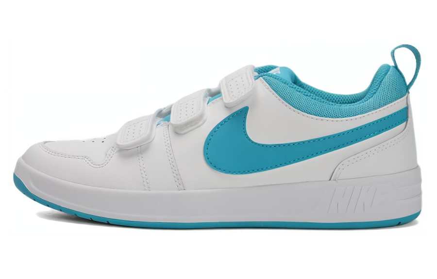 Nike Nike Pico 5 Slip Resistant Low top Skateboard Shoes Women's White Indigo Green