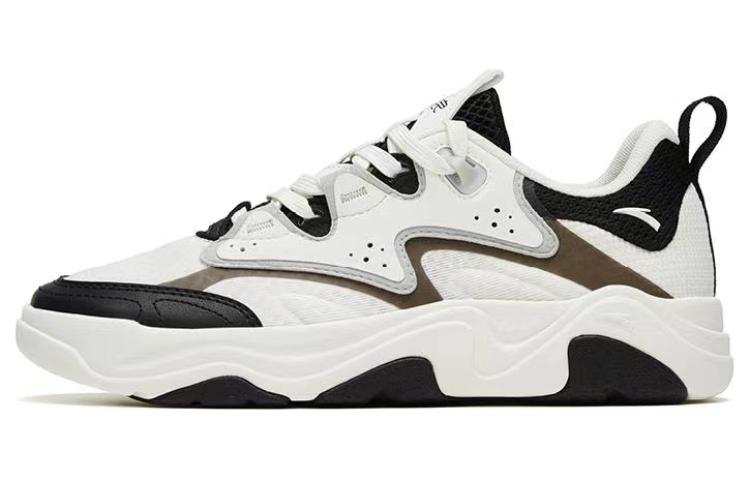 Anta Back Rise 3.0 Lightweight And Breathable Low top Skateboard Shoes Women's White Black