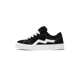 BXGY Slip Resistant, Abrasion Resistant, Lightweight Low top Skateboard Shoes Unisex Black White