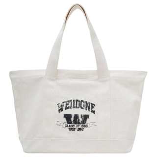 WE11DONE Cotton Handbag Men's Beige