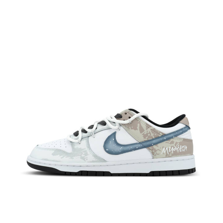 Nike Nike Dunk Optimus Primal Mischievous XJD Dreamers Low top Skateboard Shoes Unisex White Brown