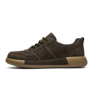 JEEP SPIRIT Leisure Collection Low top Skateboard Shoes Men's Caramel Brown