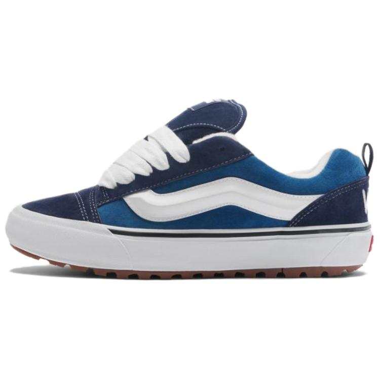 Vans x Imran Potato Knu Skool MTE 1 LX Cushioning Low top Skateboard Shoes Unisex Blue White