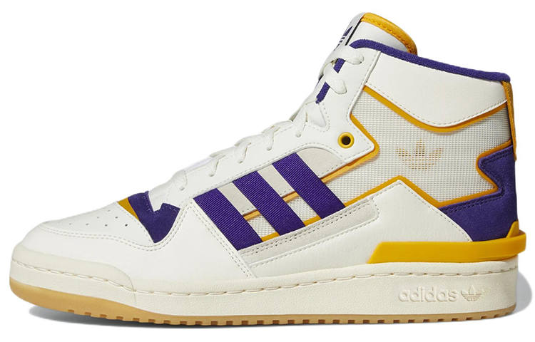 Adidas Originals Forum Adidas Originals Exhibit Mid 'Inside Out - White Purple Gold'