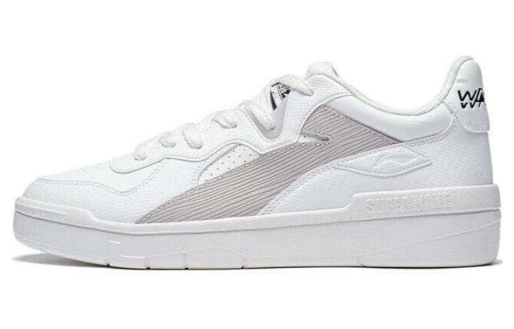 Li-Ning Li Ning Wave LITE Low top Skateboard Shoes Women's White Gray