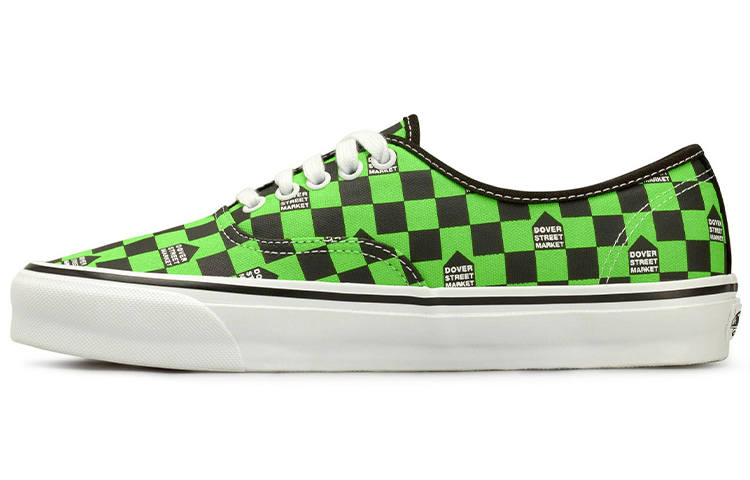 Vans Authentic Dover Street Market x Authentic Og Vans Lx 'DSM Checkerboard - Green Gecko'