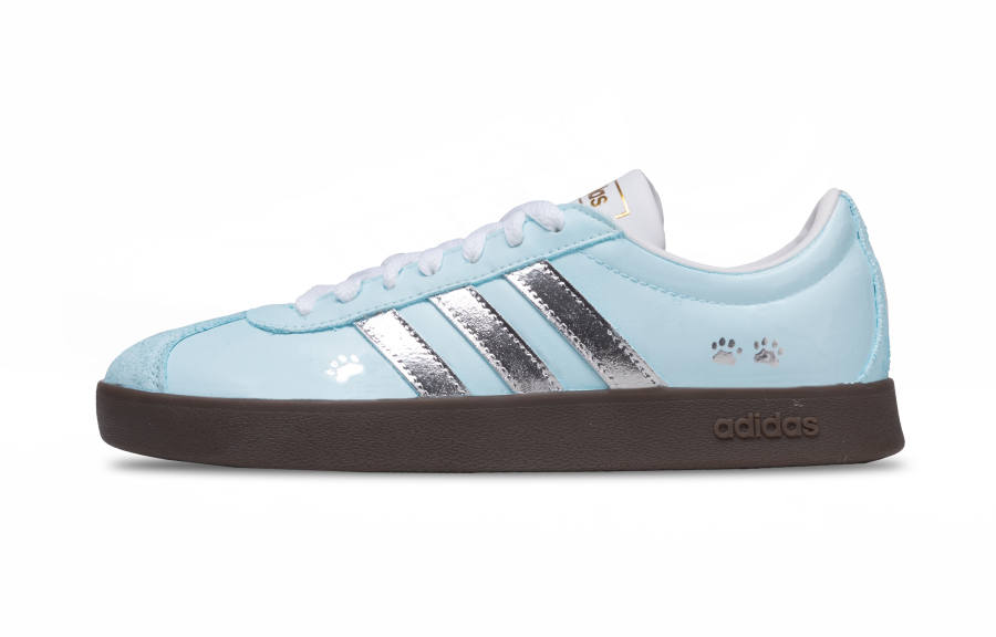 Adidas Neo VL Court 2.0 Low top Skateboard Shoes Unisex Glacier Blue
