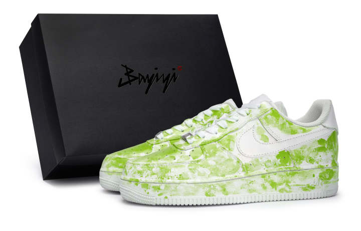 Nike Nike Air Force 1 811 Manufacturing, Heavenly Glow Flowing Light Green, Special Shoe Box