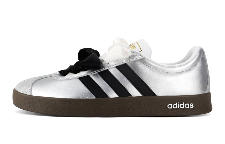 Adidas Adidas VL COURT 2.0 Low top Skateboard Shoes Unisex Silver