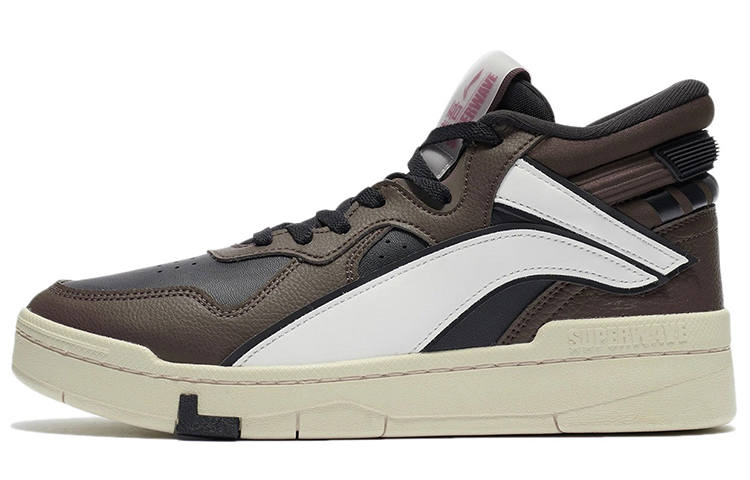 Li-Ning Li Ning Wave SUPERWAVE Mid Textile, Synthetic Leather Slip Resistant Cushioning Abrasion Resistant Mid top