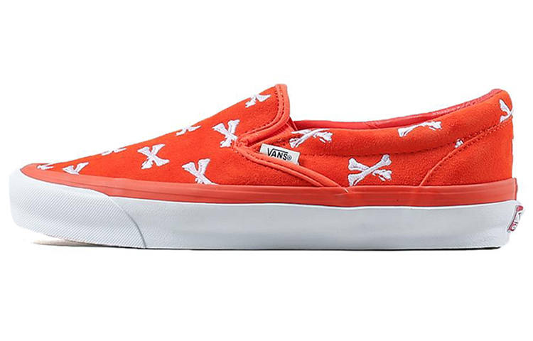 Vans Slip-On Wtaps x Slip-On Og Classic Vans Lx 'Bones - Orange'