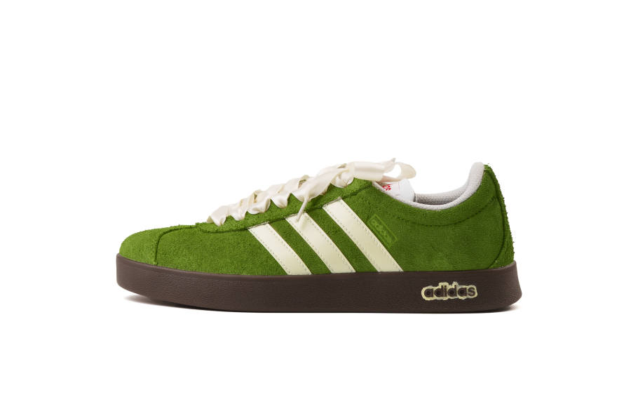 Adidas Adidas VL COURT 2.0 Slip Resistant Cushioning Low top Skateboard Shoes Unisex Green