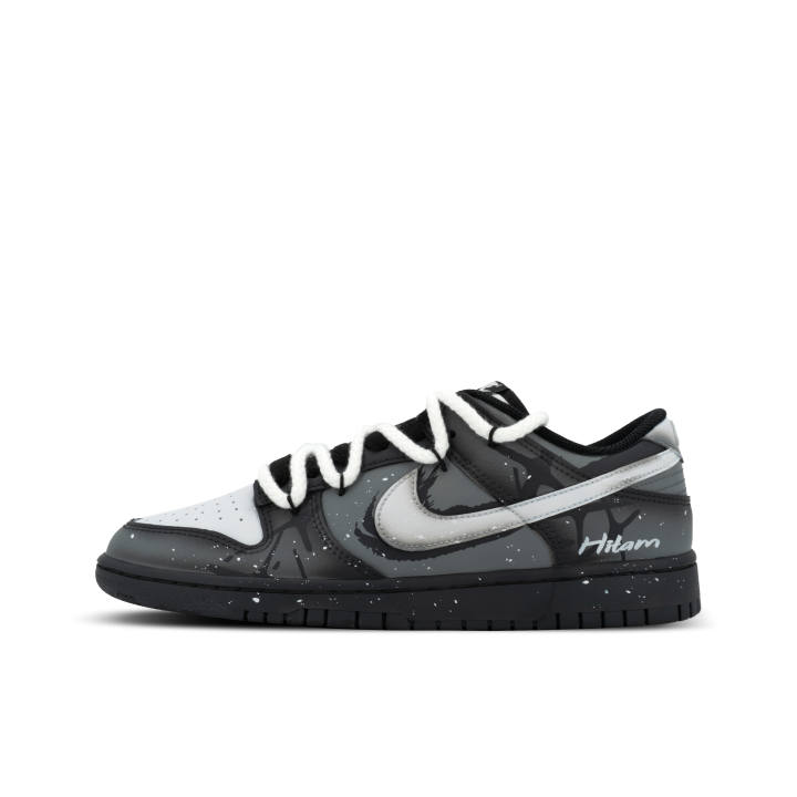 Nike Nike Dunk Gorilla Jester XJDD Gothic Starlight Low top Skateboard Shoes Unisex Black Gray