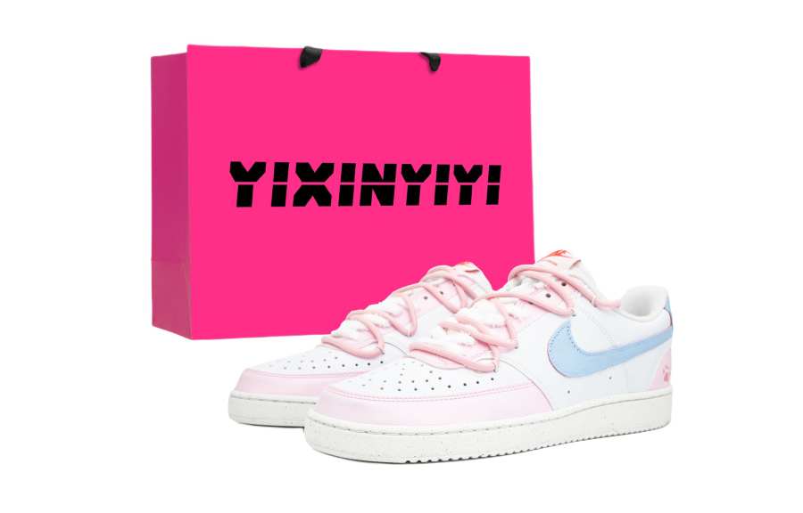 Nike Nike Court Vision LO NN Abrasion Resistant Abrasion Resistant Low top Skateboard Shoes Women's Pink