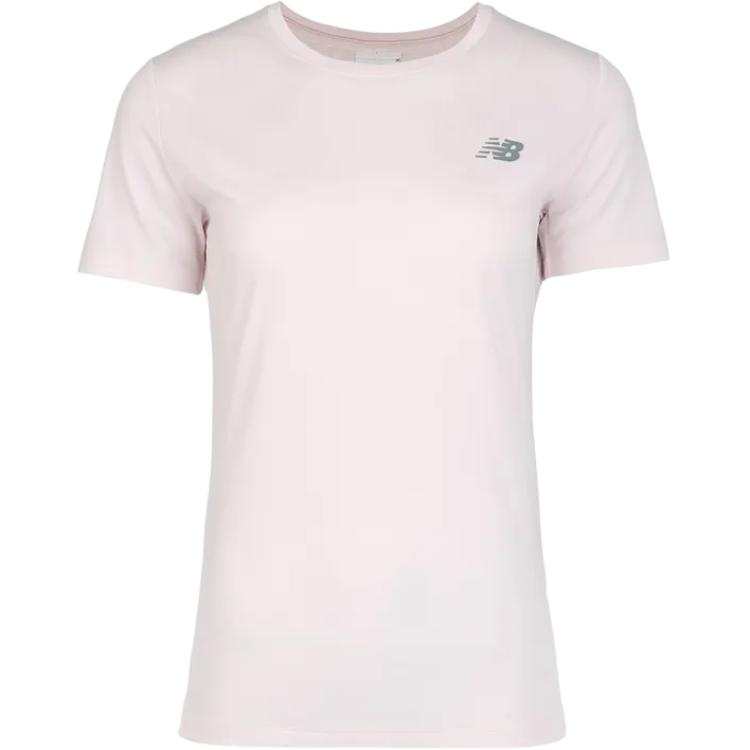 New Balance New Balance T Shirts Women's Pink Crew Neck