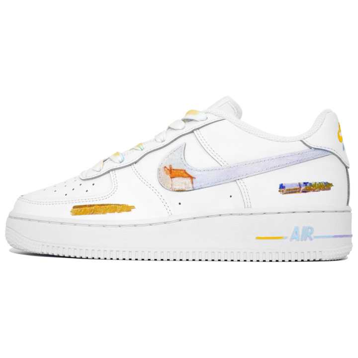 Nike Nike Air Force 1 Myriad Flowers Entwined, Artistic Moment, Van Gogh, Wheat Field Coverage Thermal Coverage
