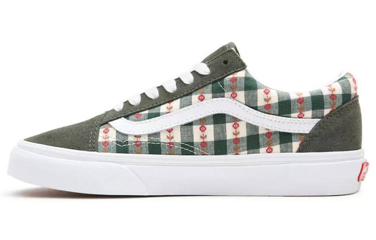 Vans Vans Old Skool 'WhiteGreen Plaid'