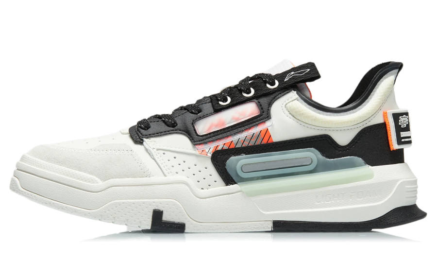 Li-Ning Li Ning Geek Textile, Synthetic Leather Slip Resistant Cushioning Abrasion Resistant Lightweight