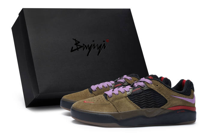 Nike Nike SB Ishod 811 Manufacturing, Light Shadow Rose Purple, Special Shoe Box Slip Resistant Slip Resistant Low top