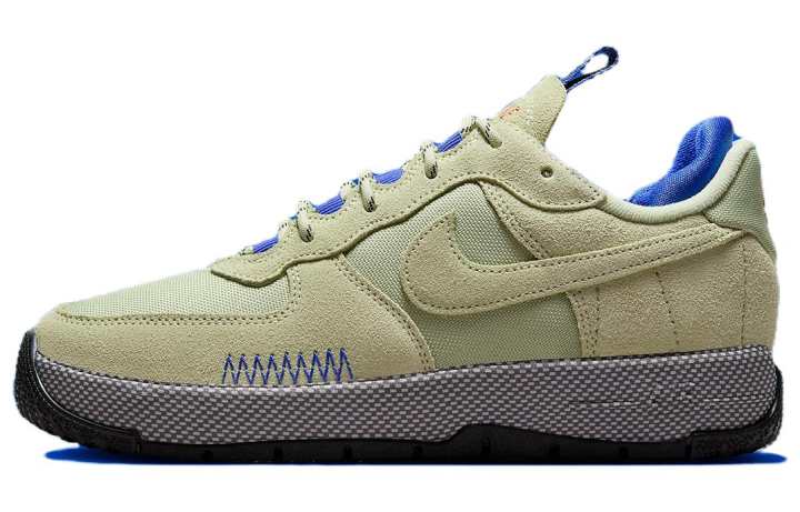 Nike Nike Air Force 1 Wild Olive Aura Aquarius Blue Ashen Slate Racer Blue Women's