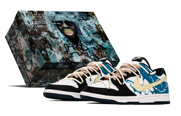 Nike Nike Dunk Lightning Swift, University Blue, Special Box, Trendy Versatile, Everyday Commute