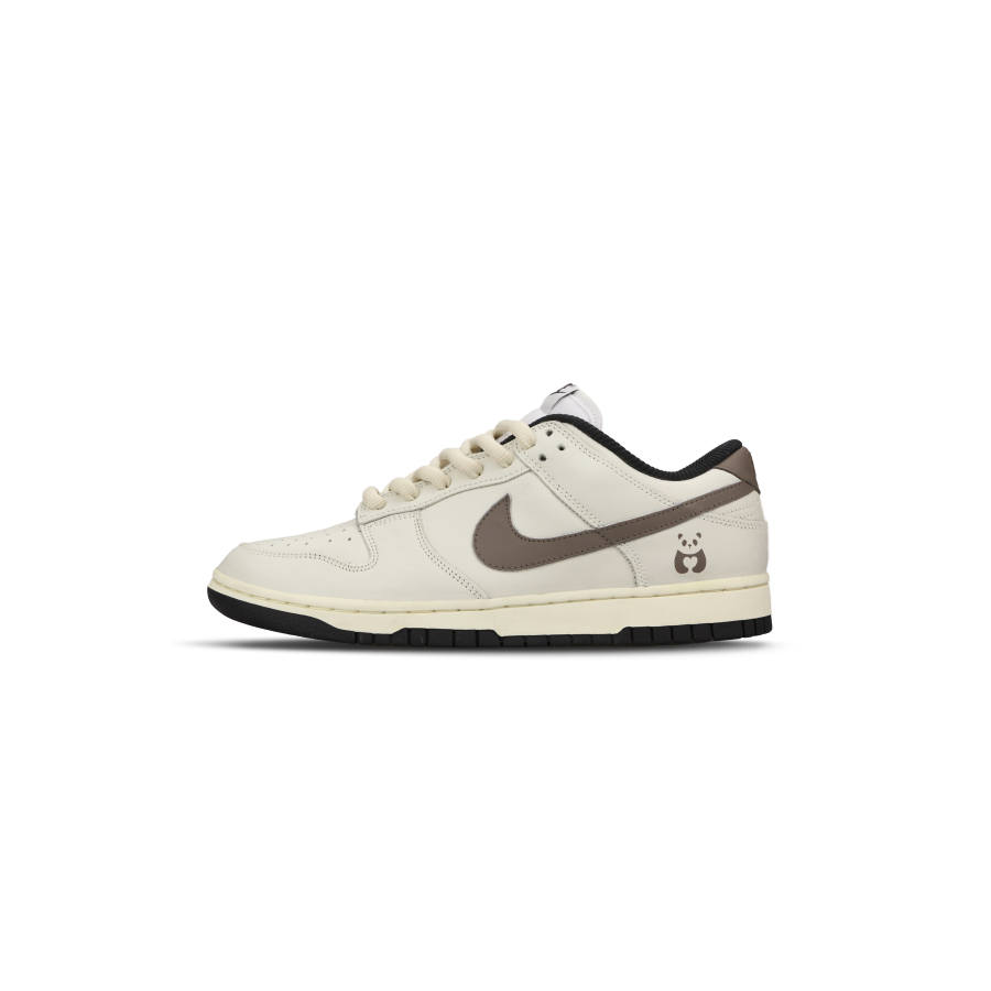 Nike Nike Dunk Abrasion Resistant Low top Skateboard Shoes Unisex Beige Brown