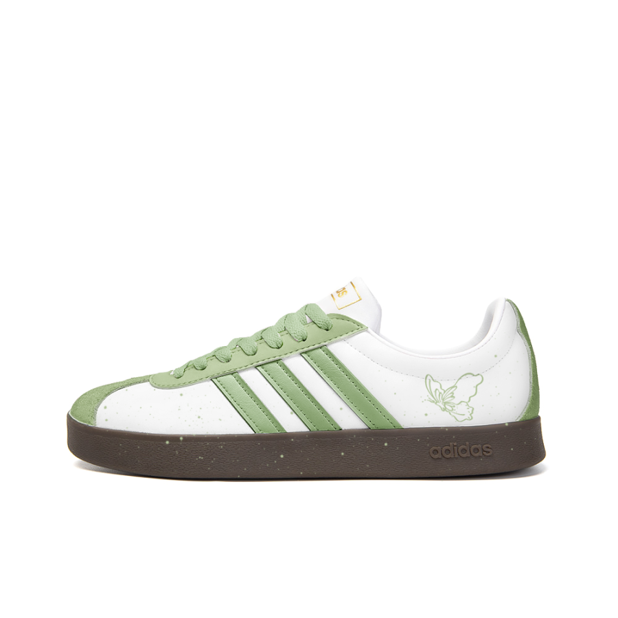 Adidas Neo VL Court 2.0 Wear resistant And Lightweight Low top Skateboard Shoes Unisex Green