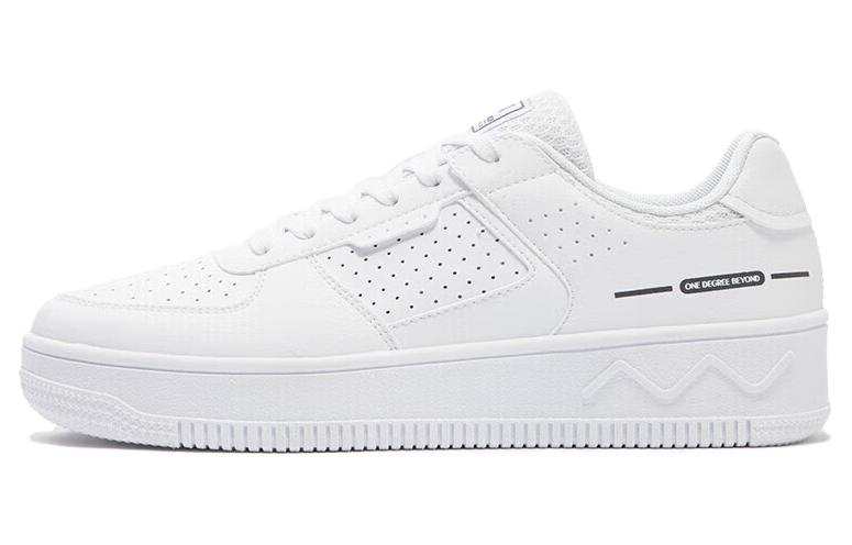 361° Abrasion Resistant Breathable Low top Skateboard Shoes Men's White