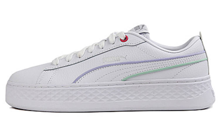 PUMA PUMA Smash Platform 'Piping White Lilac' Women's