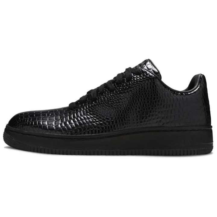 Nike Supreme x Nike Air Force 1 Comfortable Skateboard Shoes Men's Black