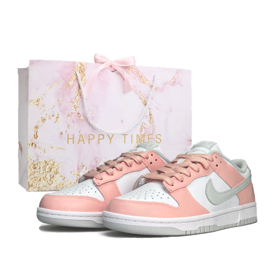 Nike Nike Dunk Peach Soda, Shopping Bag Abrasion Resistant Slip Resistant Low top Skateboard Shoes Women's Peach Pink